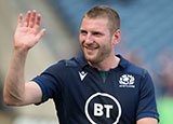 Finn Russell after the Scotland v France World Cup warm up match