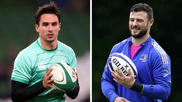 Joey Carbery and Robbie Henshaw