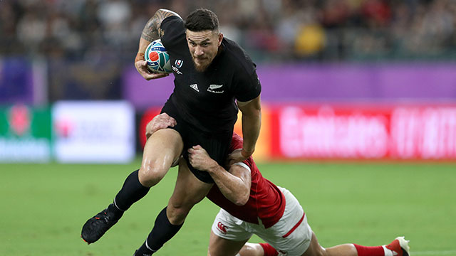 Sonny Bill Williams in action for New Zealand v Canada at World Cup