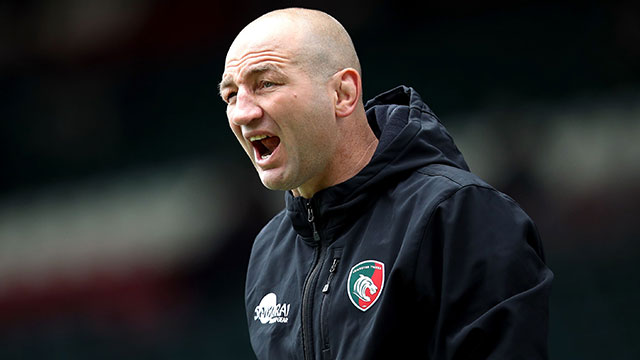 Steve Borthwick at a Leicester Tigers match